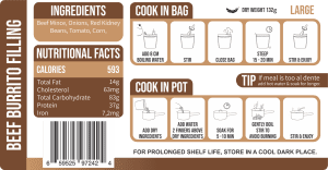 beef burrito filling