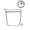 stand for 5 minutes