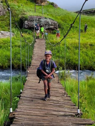 the excitement of rickety bridges