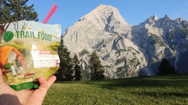 trail food in the dolomites